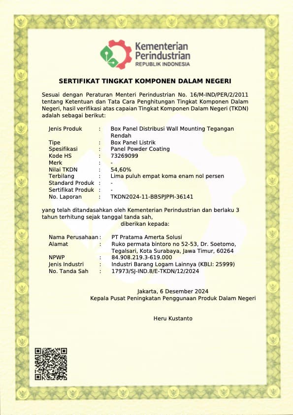 Certification